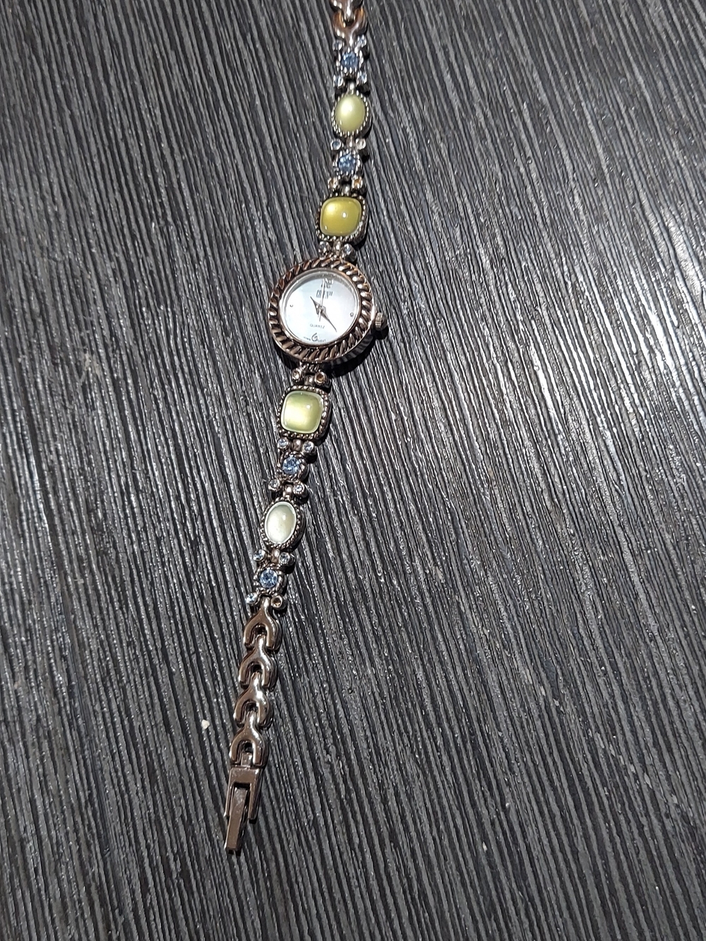 Women's Yellow Accent Bracelet Watch
